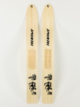 ТК Охотничьи лыжи Маяк ТАЕЖНЫЕ 160х18 см, дерево с КАМУСОМ полное покрытие