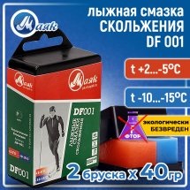 Набор парафинов Ancor Sport ДФ-001, Синий -10-15°С, Оранжевый -5+2°С, 80г