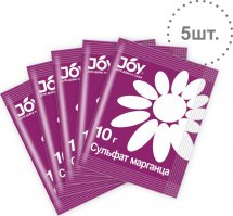 JOY Микроудобрение СУЛЬФАТ МАРГАНЦА, 5 шт по 10 г