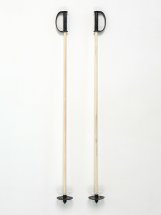 ТК Палки лыжные детские деревянные 100 см